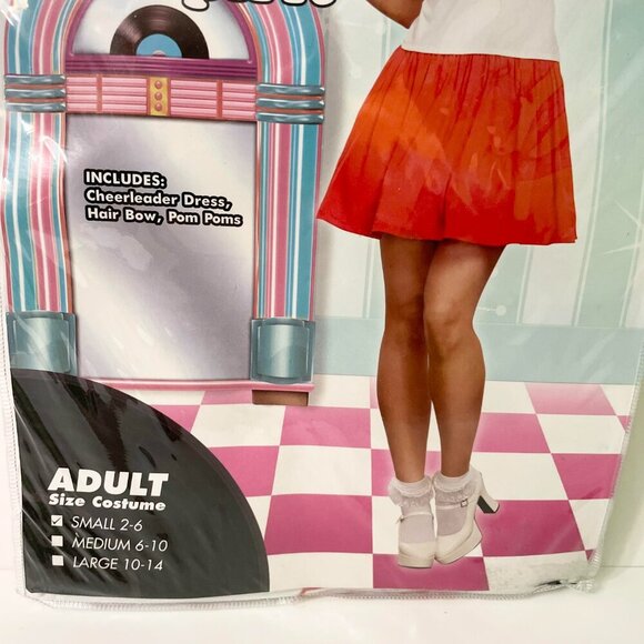 Spirit Thats The Spirit Cheerleader Halloween Costume Adult Size Small 2-6 - Picture 2 of 9